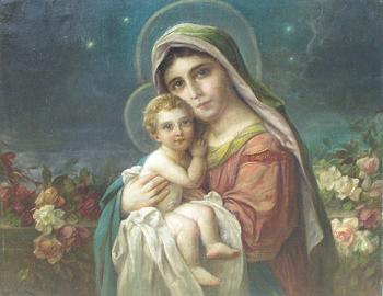 漢斯 薩茨卡 Madonna and Child